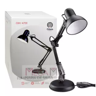 Luminária de Mesa Articulada OIH-4701 - Oásis