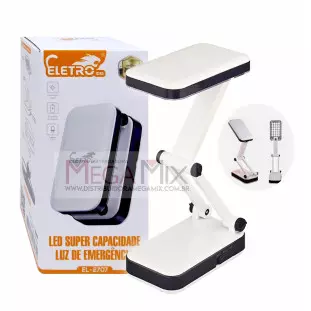 Luminária de Mesa Dobrável EL-2707 - Eletromex