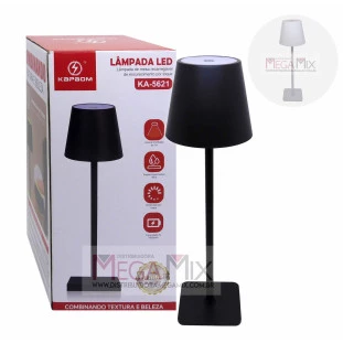 Luminária Led Recarregável KA-5621 - Kapbom