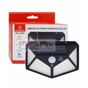 Luminária Solar com Sensor de Movimento KA-L1979 - Kapbom