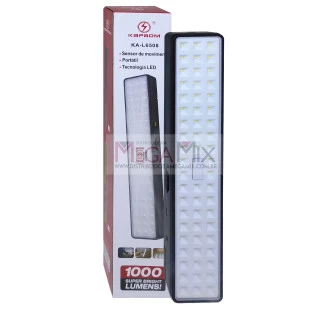 Luminária de Emergência 60 LED's com Sensor de Movimento KA-L6508 - Kapbom