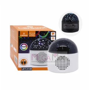 Mini Globo de Luz LED RGB Bluetooth LEY-2148- Lehmox