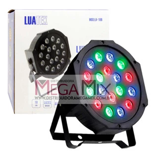 Projetor de Luz 18 LEDS LK-188 - Luatek 