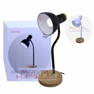 Luminária de Mesa Articulada OIH-4703 - Oásis
