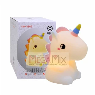 Luminária Silicone (Unicórnio) OIH-4805 - Oásis