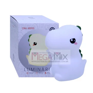 Luminária Silicone (Dinossauro) OIH-4806 - Oásis