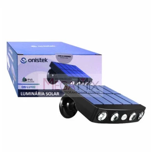 Luminária Solar 4 Leds - ON-LU102 - Onistek