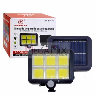 Luminária de Parede Solar KA-L1685 - Kapbom