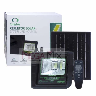 Luminária Refletor Solar 63 Leds ON-LU307 - Onistek