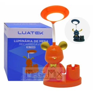 Luminária de Mesa com Apontador (Infantil) ZB-7006 - Luatek