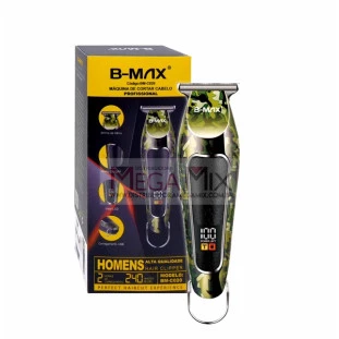 Máquina de Corte Recarregável com Visor Digital 5W BM-C020 - B-Max