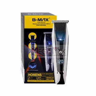 Máquina de Corte Recarregável com Visor Digital 5W BM-C022 - B-Max