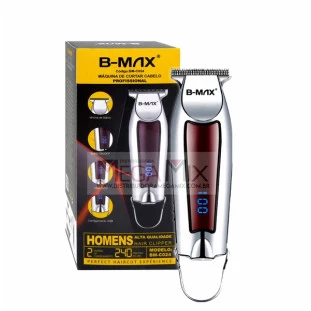 Máquina de Corte Recarregável com Visor Digital 5W BM-C024 - B-Max