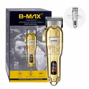 Máquina de Corte Recarregável com Visor Digital 5W BM-C027 - B-Max