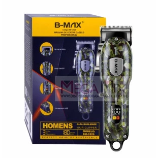 Máquina de Corte Recarregável com Visor Digital 5W BM-C029 - B-Max