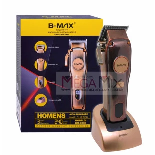 Máquina de Corte Recarregável com Visor Digital 5W BM-C030 - B-Max