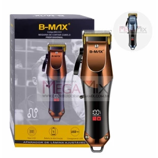 Máquina de Corte Recarregável com Visor Digital 3W BM-C031 - B-Max