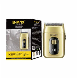 Barbeador Elétrico Recarregável BM-C045 - B-max