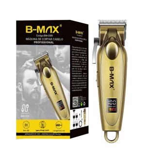 Máquina de Corte Recarregável com Visor Digital 5W BM-C055 B-max