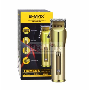 Máquina de Corte Recarregável com Visor Digital 3W BM-C062 - B-Max