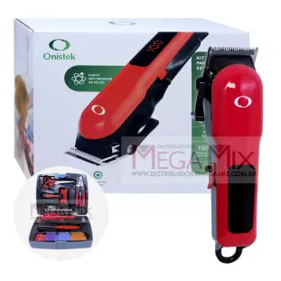 Kit Maquina de Tosa Recarregável ON-MA013 - Onistek