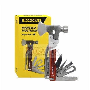 Mini Martelo Multifuncional 15 em 1 BOM-1501 - Bomder