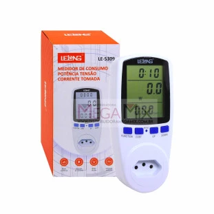 Medidor de Consumo de Energia Bivolt LE-5309 - Lelong