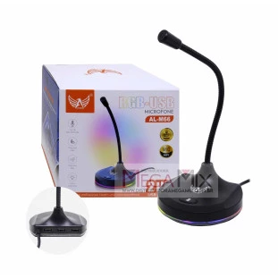 Microfone de Mesa RGB AL-M66 - Altomex