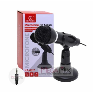 Microfone de Mesa P2 KA-6817 - Kapbom