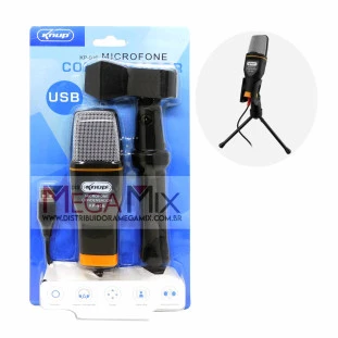 Microfone Condensador USB  KP-916 - Knup