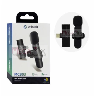 Microfone de Lapela s/Fio Tipo C MC803 - Onistek