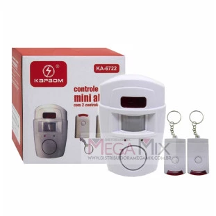 Mini Alarme com 2 Controles KA-6722 - Kapbom