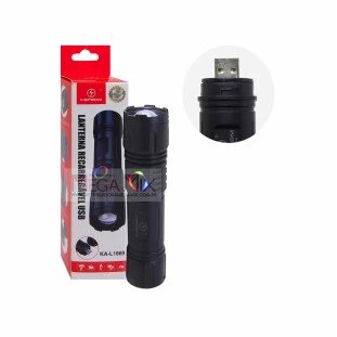 Lanterna de LED Recarregável KA-L1669 - Kapbom