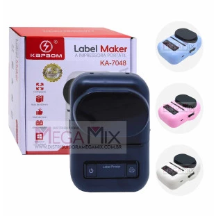 Mini Impressora Térmica Bluetooth KA-7048 - Kapbom