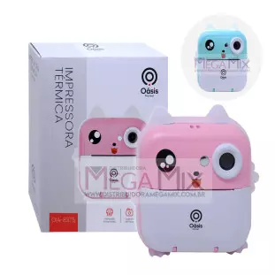 Câmera Infantil com Impressora Térmica 57mm OIA-8375 - Oásis