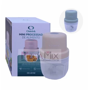 Mini Processador de Alimento Recarregável 37W ON-UD102 - Onistek