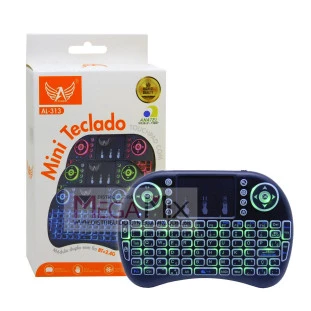 Mini Teclado com Led para Smart TV AL-313 - Altomex