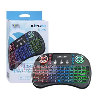 Mini Teclado para Smart TV com LED LE-7716 - Lelong