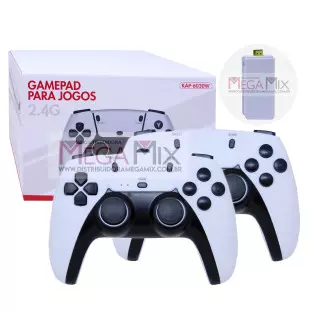 Game Stick para TV com 2 Controles sem Fio KAP-6030W - Kapbom