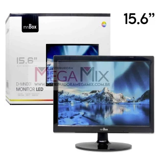 Monitor LED HDMI/VGA 15.6'' D-MN001 - MNBox