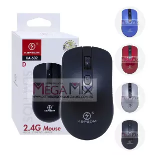 Mouse Sem Fio 2.4GHz KA-602 D - Kapbom