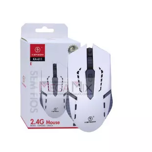 Mouse Sem Fio 1600DPI 2.4G KA-611 E - Kapbom