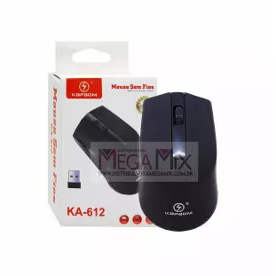 Mouse Sem Fio 1600DPI KA-612 - Kapbom