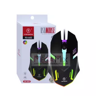 Mouse Óptico com Fio 2400DPI KA-643 - Kapbom