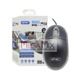 Mouse Óptico USB 1200DPI M611 - Knup