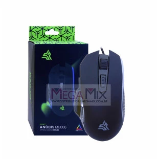 Mouse Gamer com fio USB 4800DPI  KP-MU006 - Knup