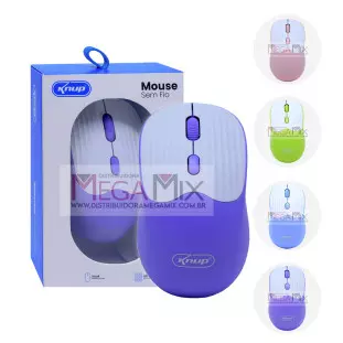 Mouse Sem Fio 1600DPI KP-MU028 - Knup