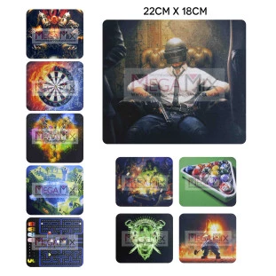 Mouse Pad Estampado MP-2218A 22cm x 18cm - Exbom