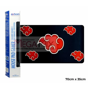 Mouse Pad Gamer 70x35cm (Akatsuki) MP-7035C-37 - Exbom