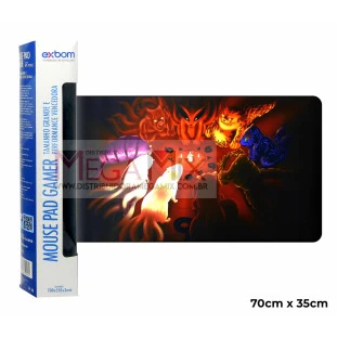 Mouse Pad Gamer 70x35cm (Bijuus) MP-7035C-45 - Exbom